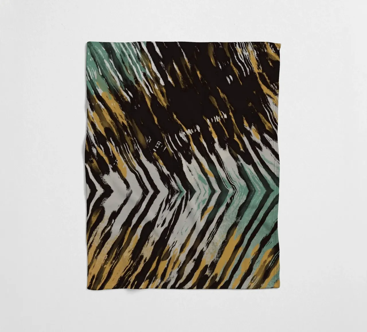 Ripple abstract coperta in pile da Little Dean