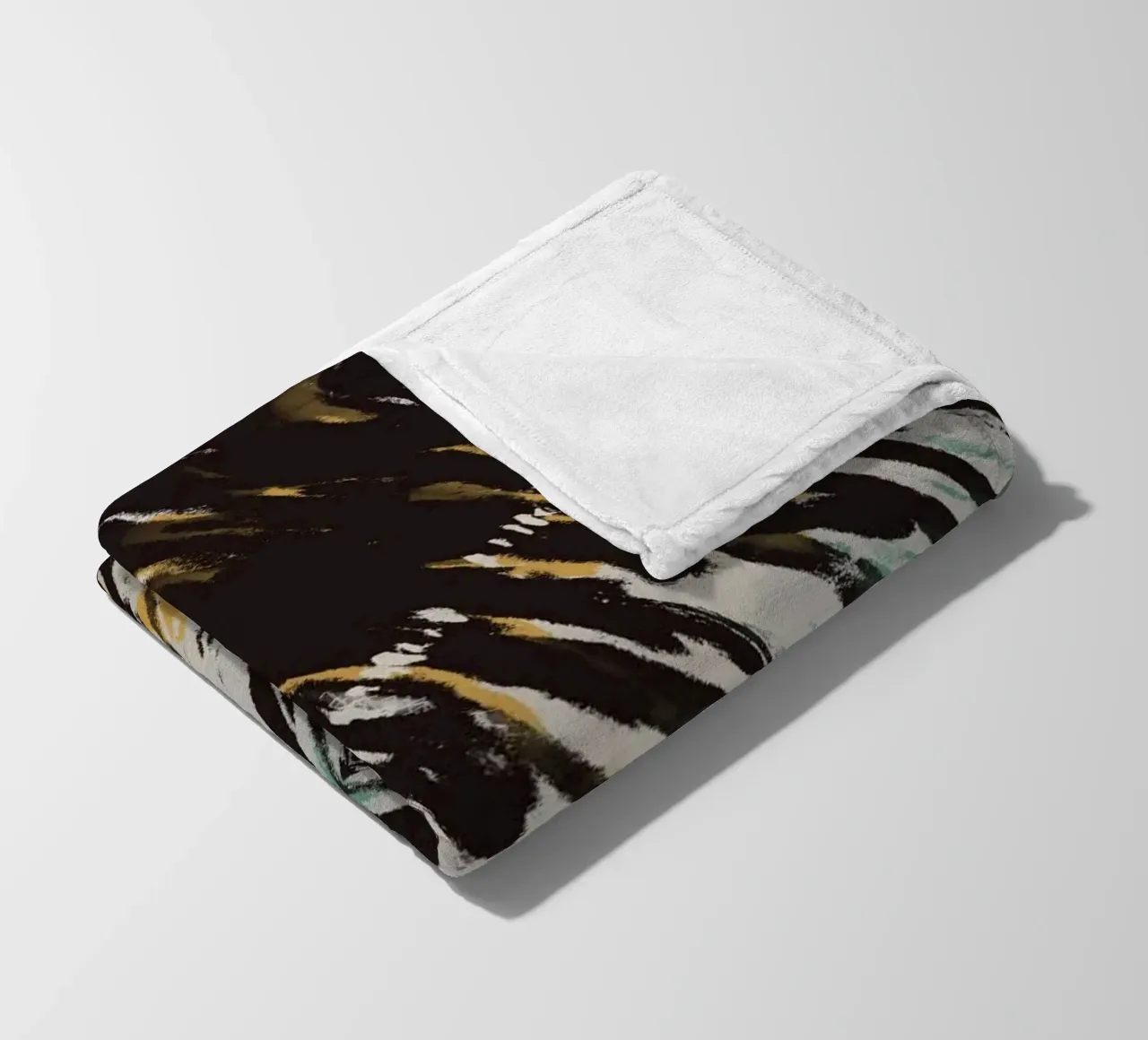 Ripple abstract coperta in pile da Little Dean