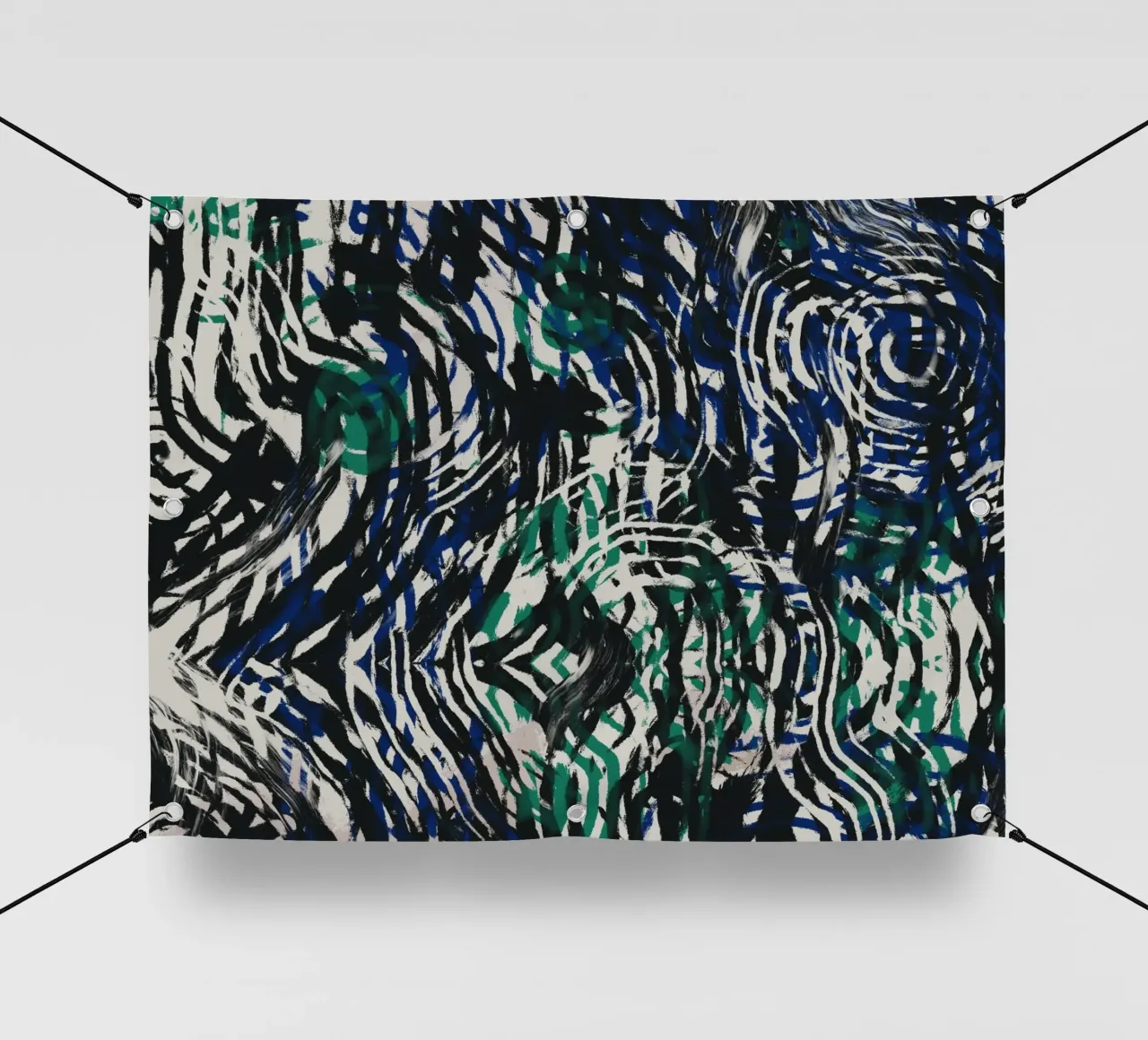 Ripple abstract 02 telo in pvc da Little Dean