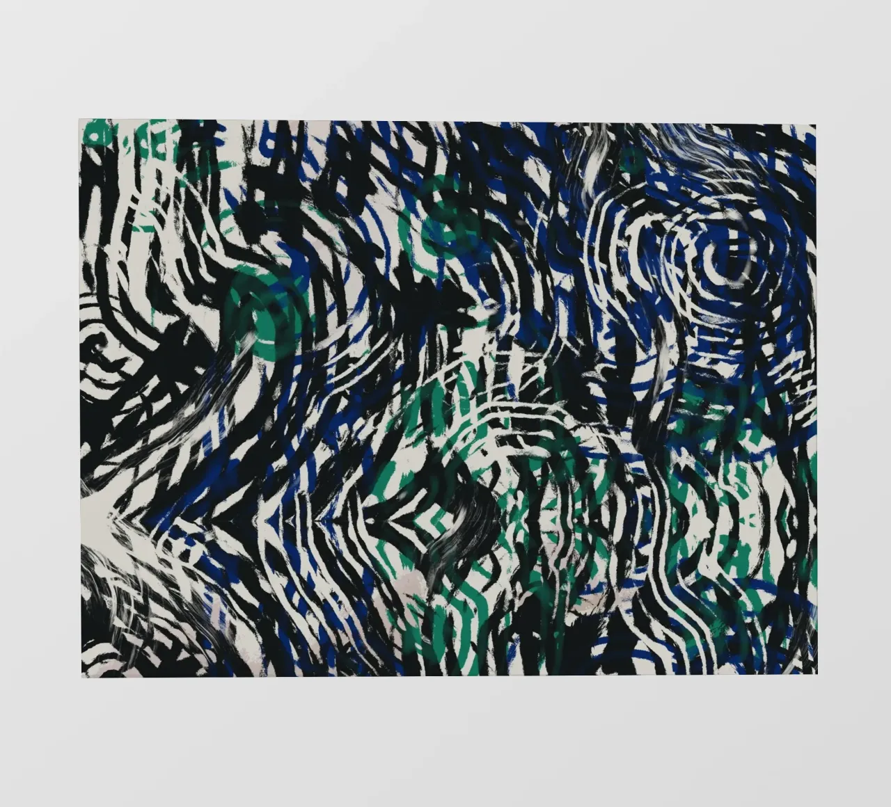 Ripple abstract 02 telo in pvc da Little Dean