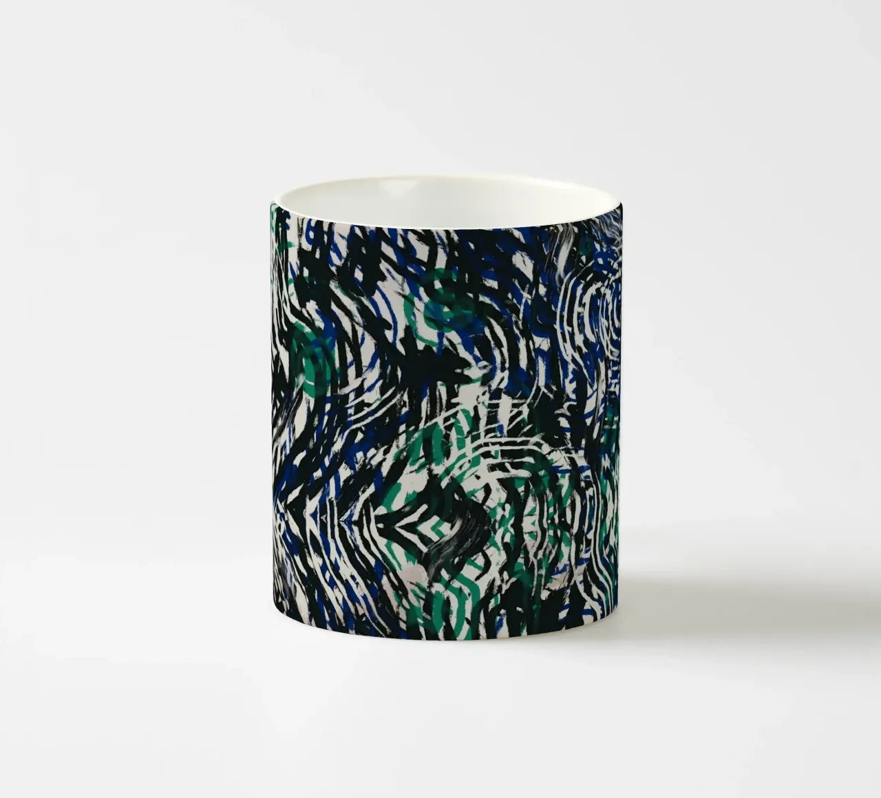Ripple abstract 02 tazza in ceramica da Little Dean
