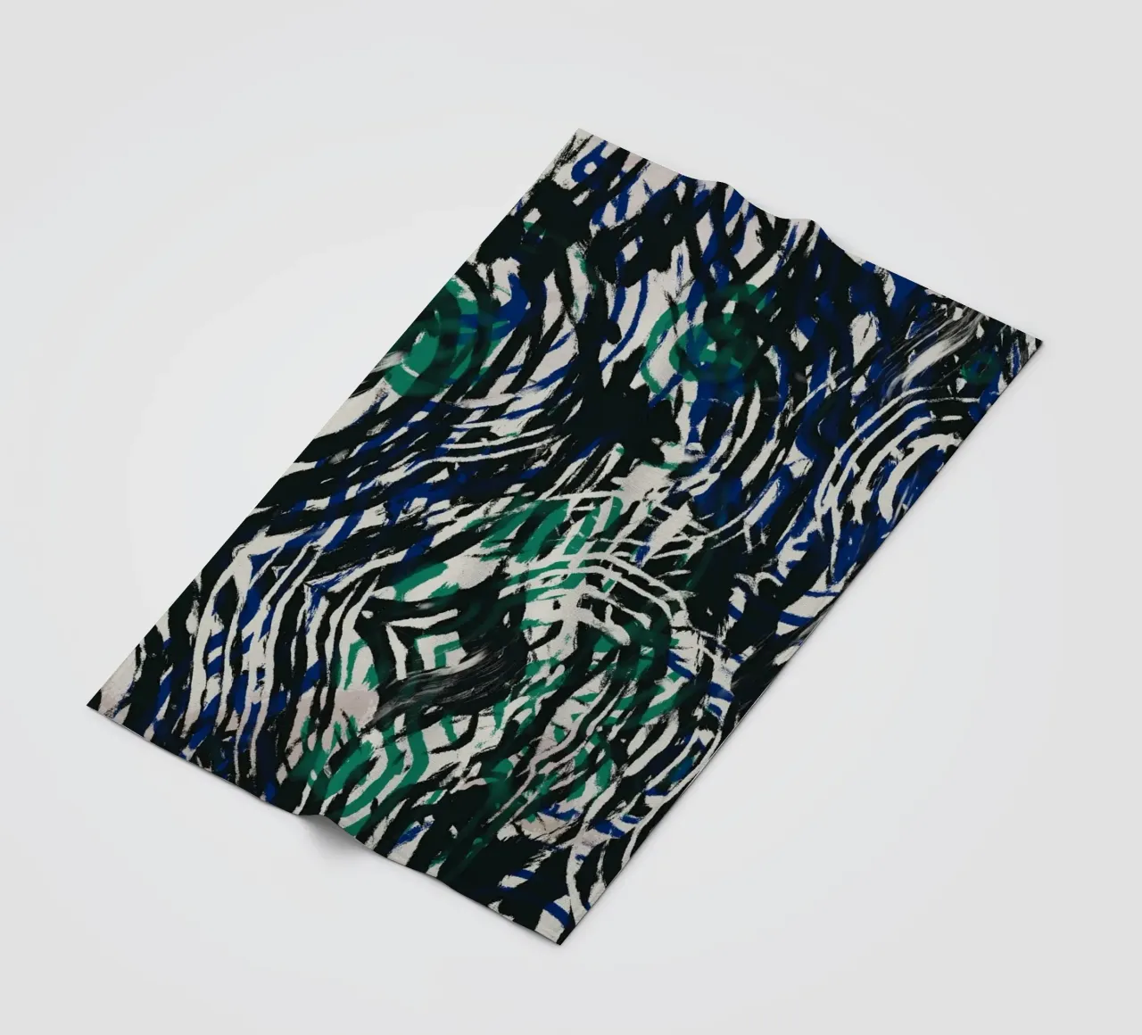 Ripple abstract 02 coperta in pile da Little Dean