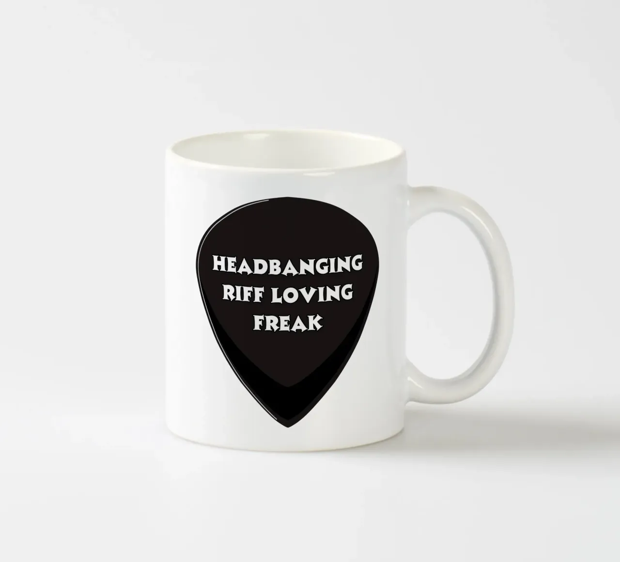 Headbanging, Riff Loving Freak tazza in ceramica da Melty Shirts