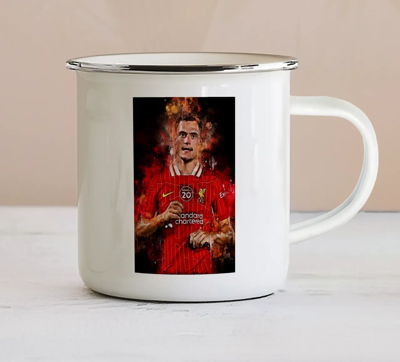 Florian Wirtz tazza in smalto da MasterInkArt