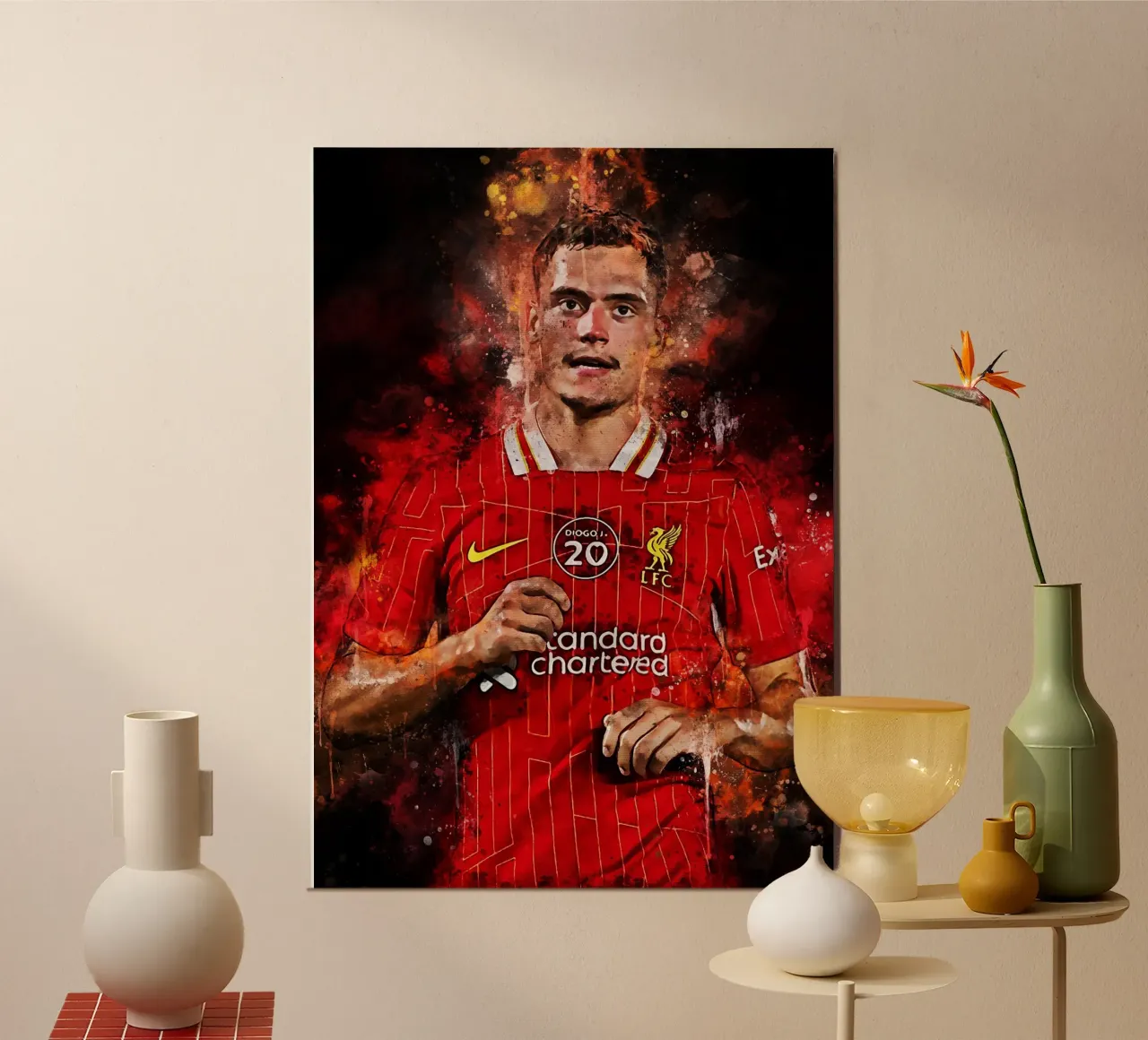 Florian Wirtz poster con telaio in plastica da MasterInkArt