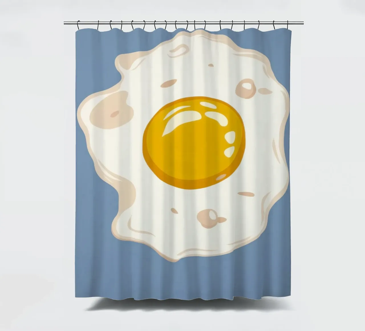 Uovo fritto perfetto tenda da doccia da Lyra Glaze