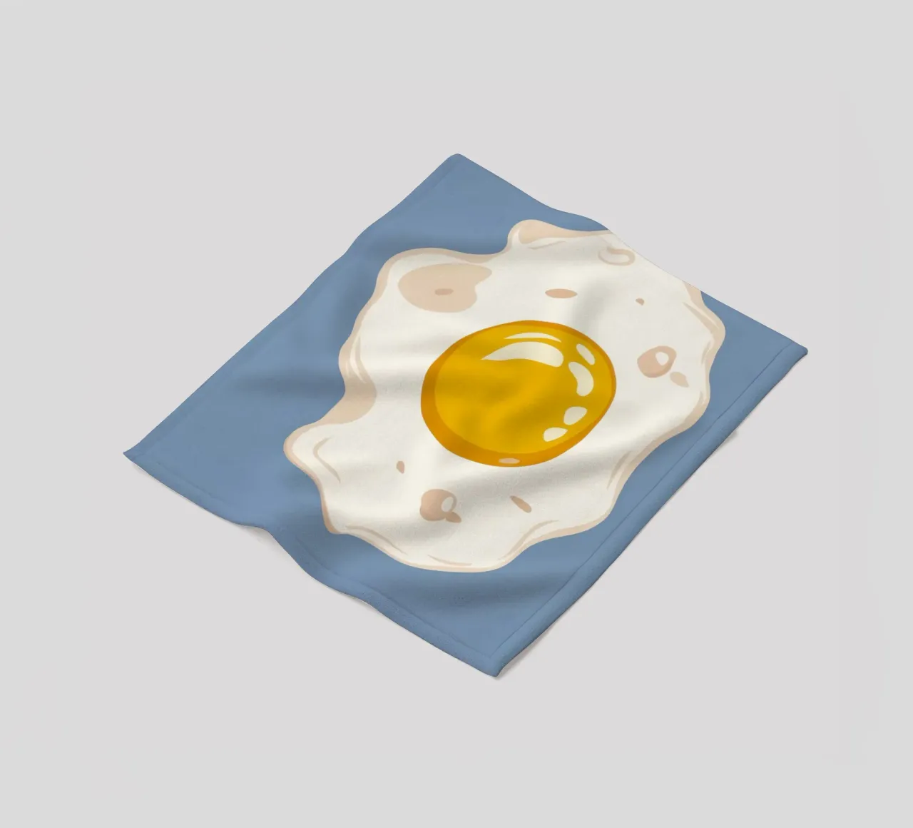 Perfektes Spiegelei Fleecedecke von Lyra Glaze