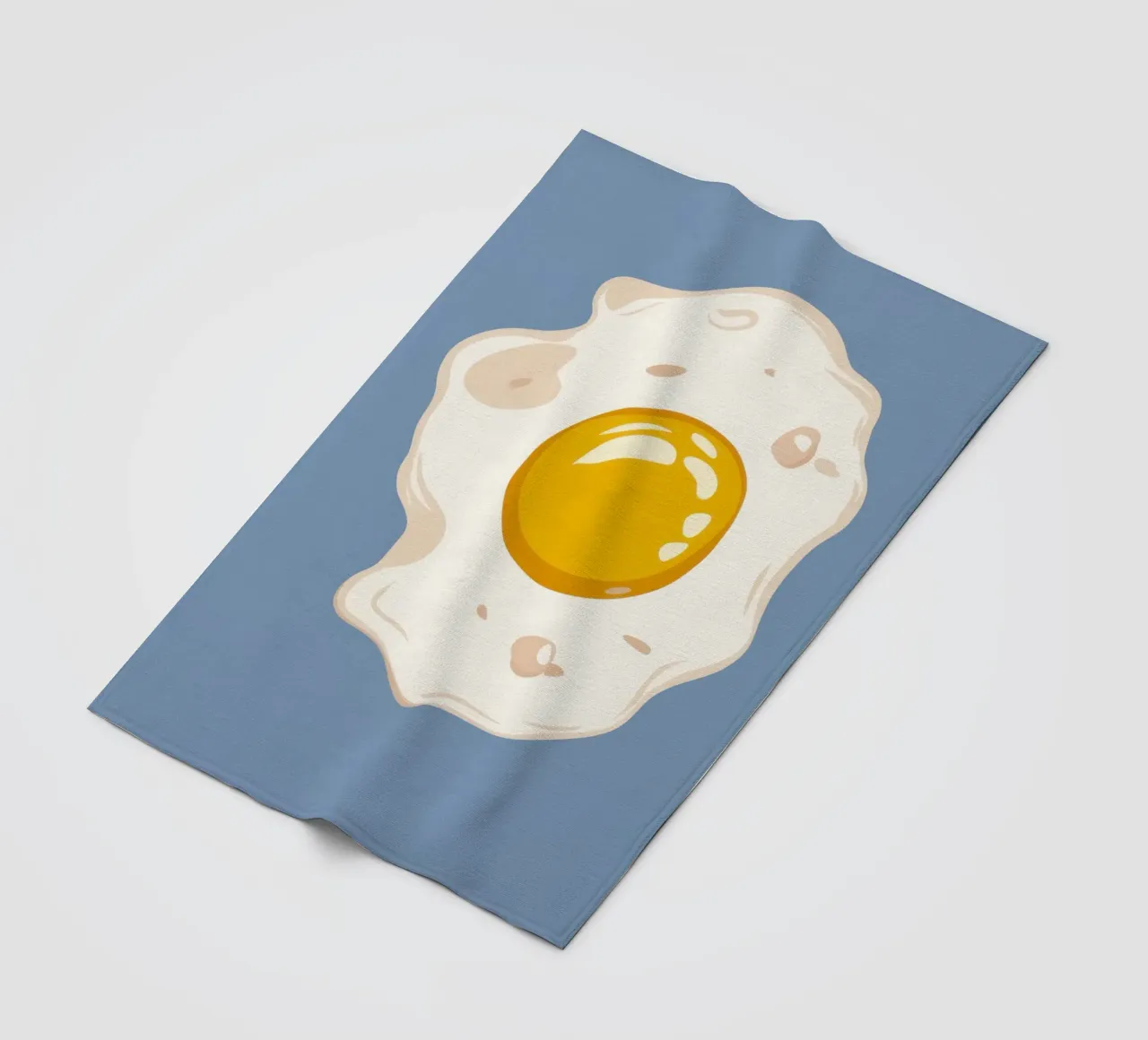 Perfektes Spiegelei Fleecedecke von Lyra Glaze