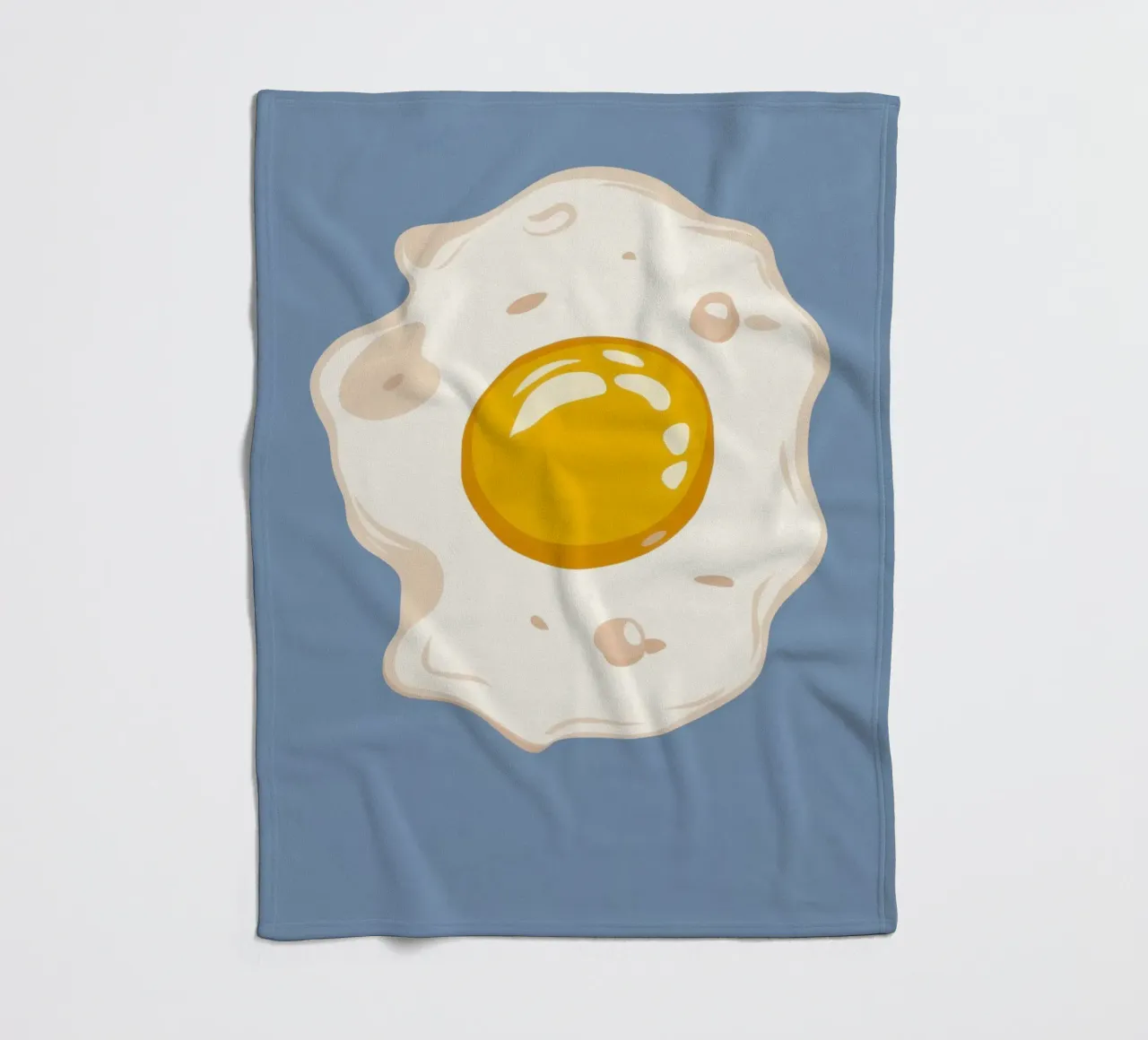 Perfektes Spiegelei Fleecedecke von Lyra Glaze