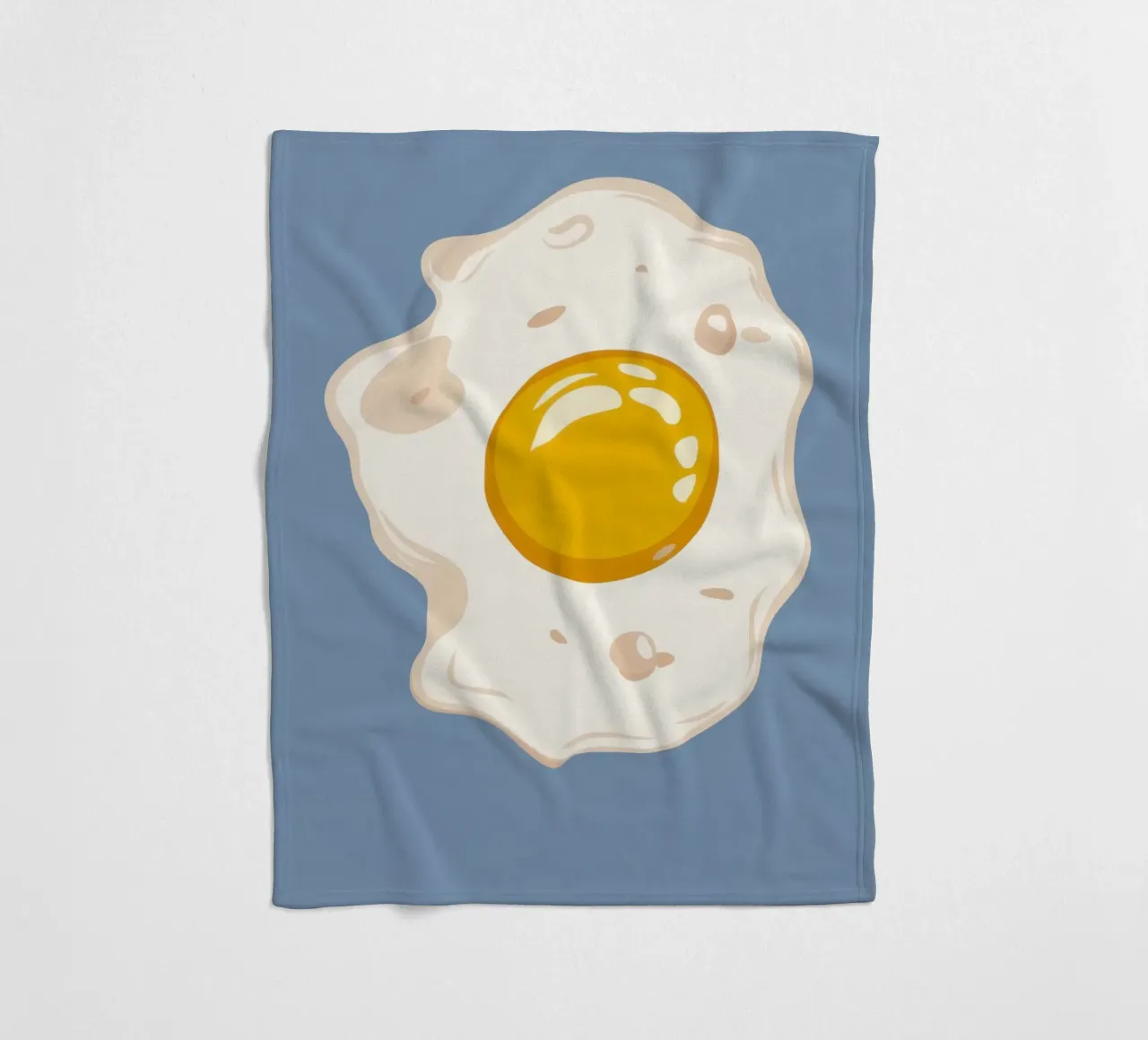 Perfektes Spiegelei Fleecedecke von Lyra Glaze