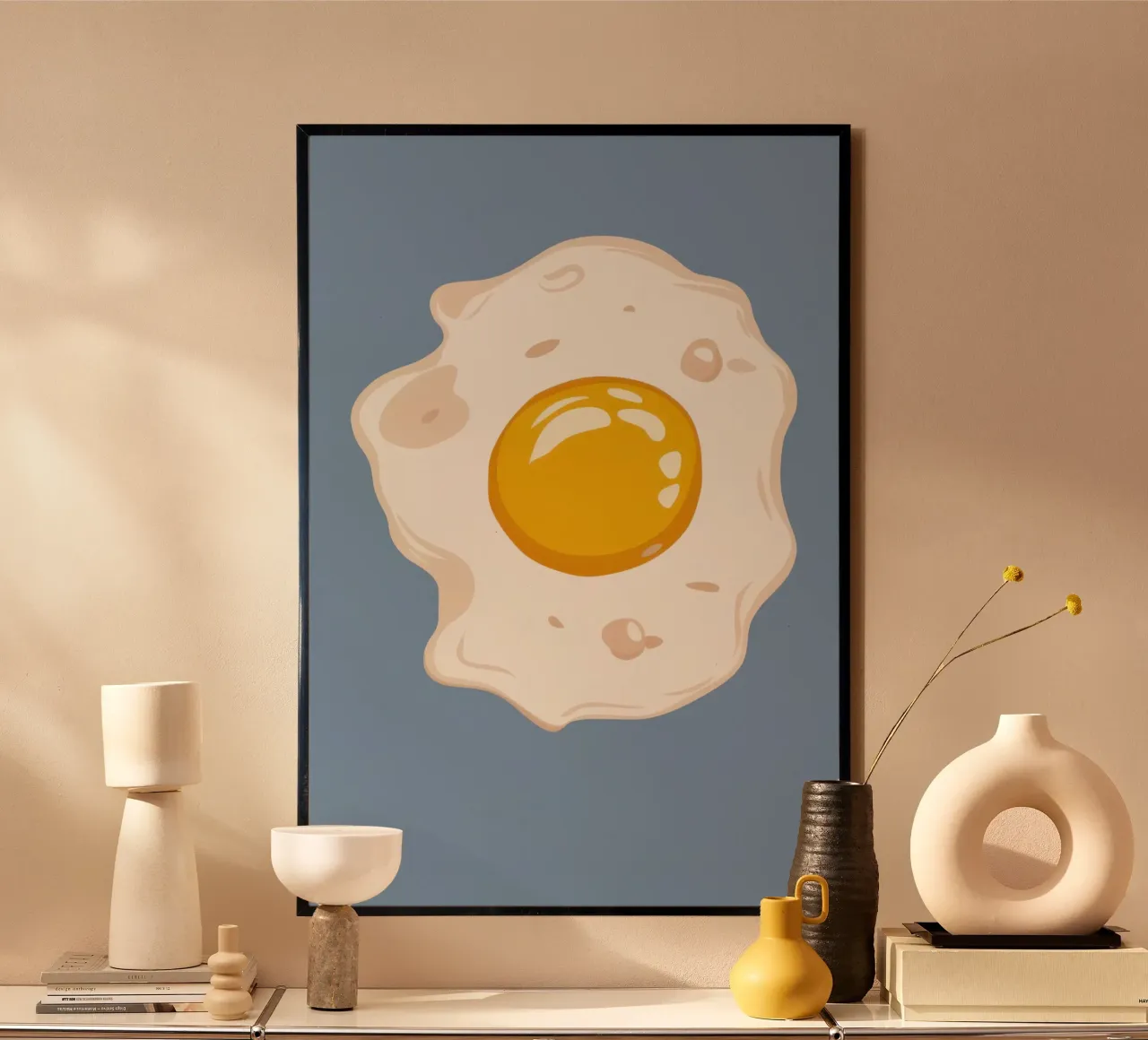 Perfektes Spiegelei Poster von Lyra Glaze