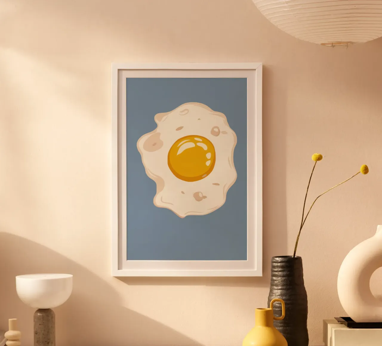Perfektes Spiegelei Poster von Lyra Glaze