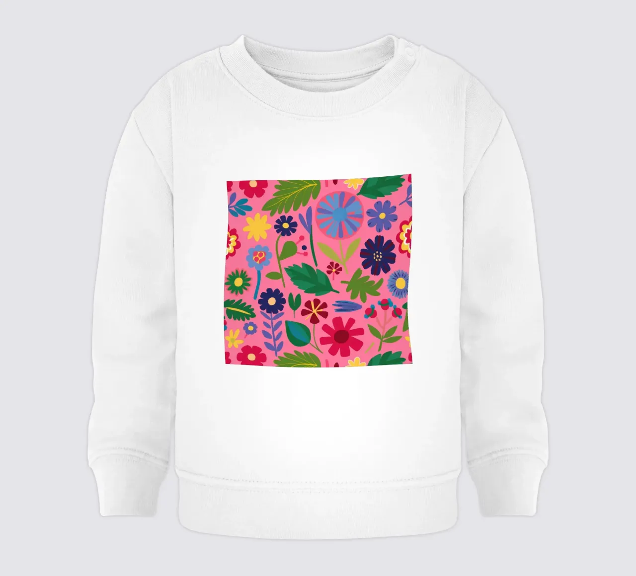 Modello di fiore gioioso felpa neonato da Lyra Glaze