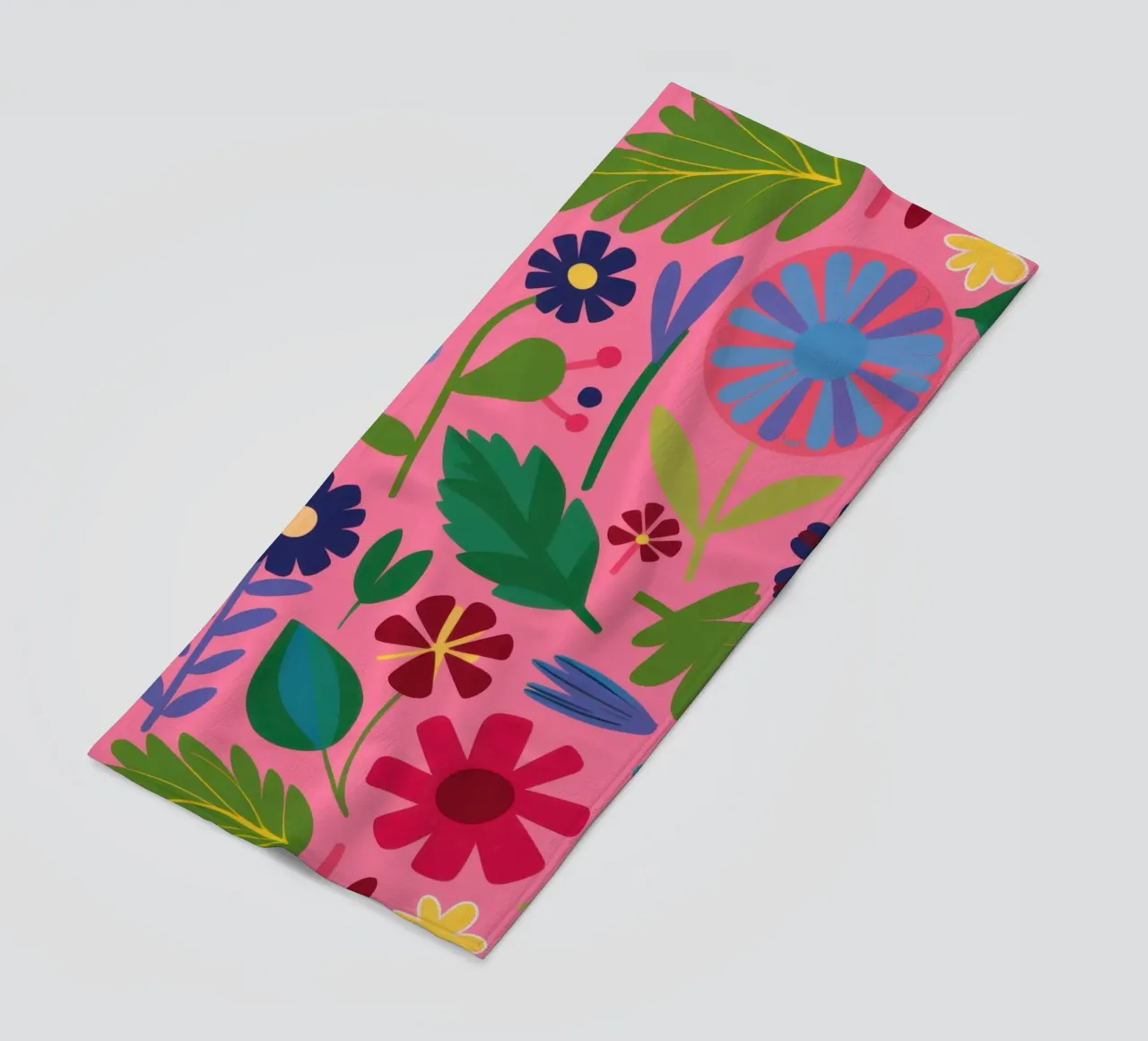 Modello di fiore gioioso telo mare da Lyra Glaze