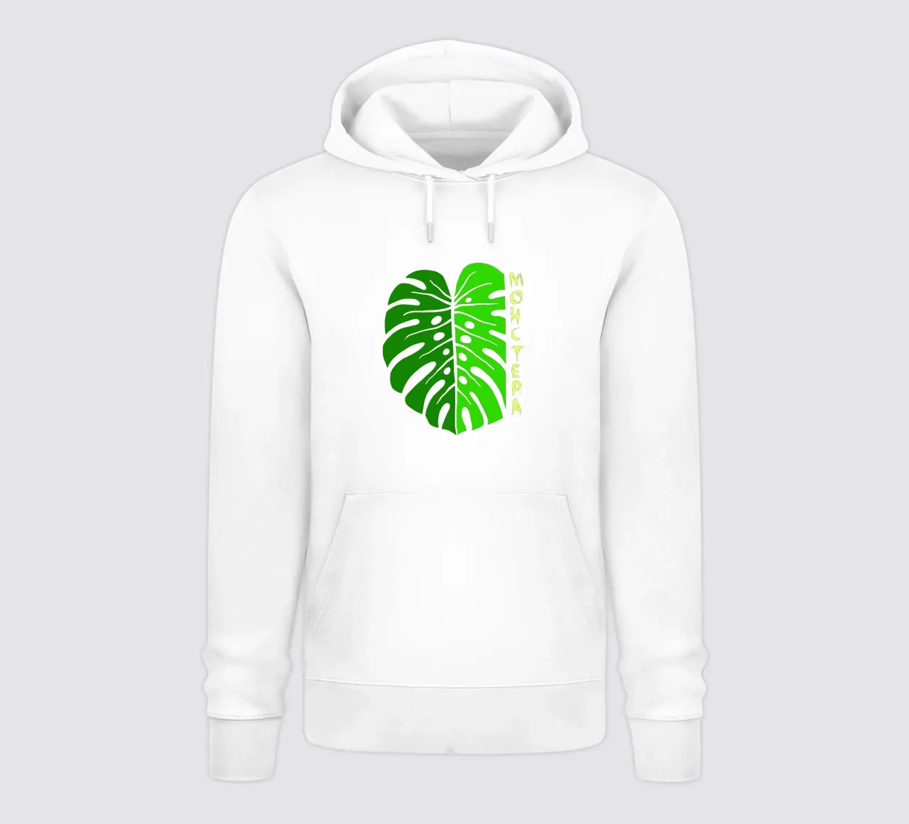 Monstera leaf felpa con cappuccio da TijanaArtStudio88