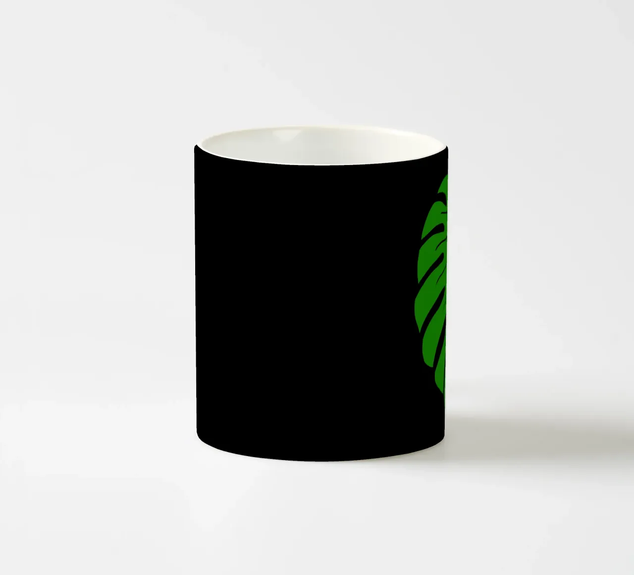 Monstera leaf tazza in ceramica da TijanaArtStudio88