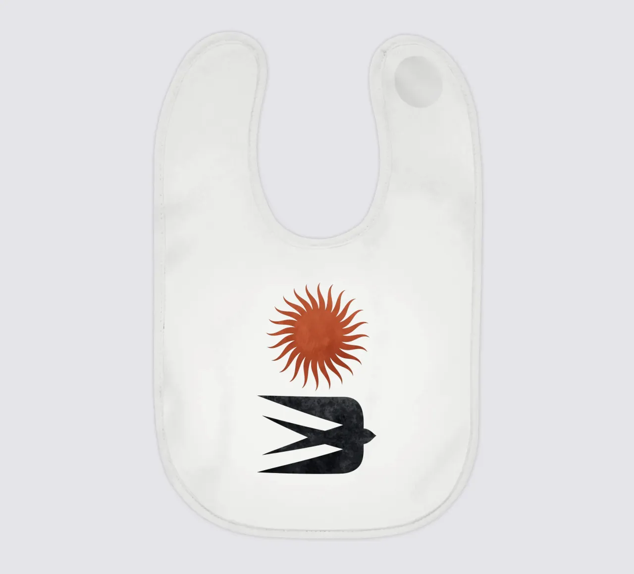 Rondine e Sole bavaglino da Mariel Toigo