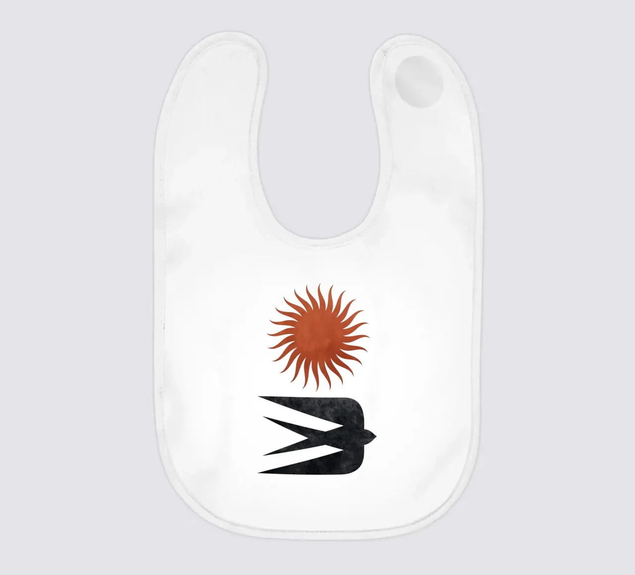 Rondine e Sole bavaglino da Mariel Toigo