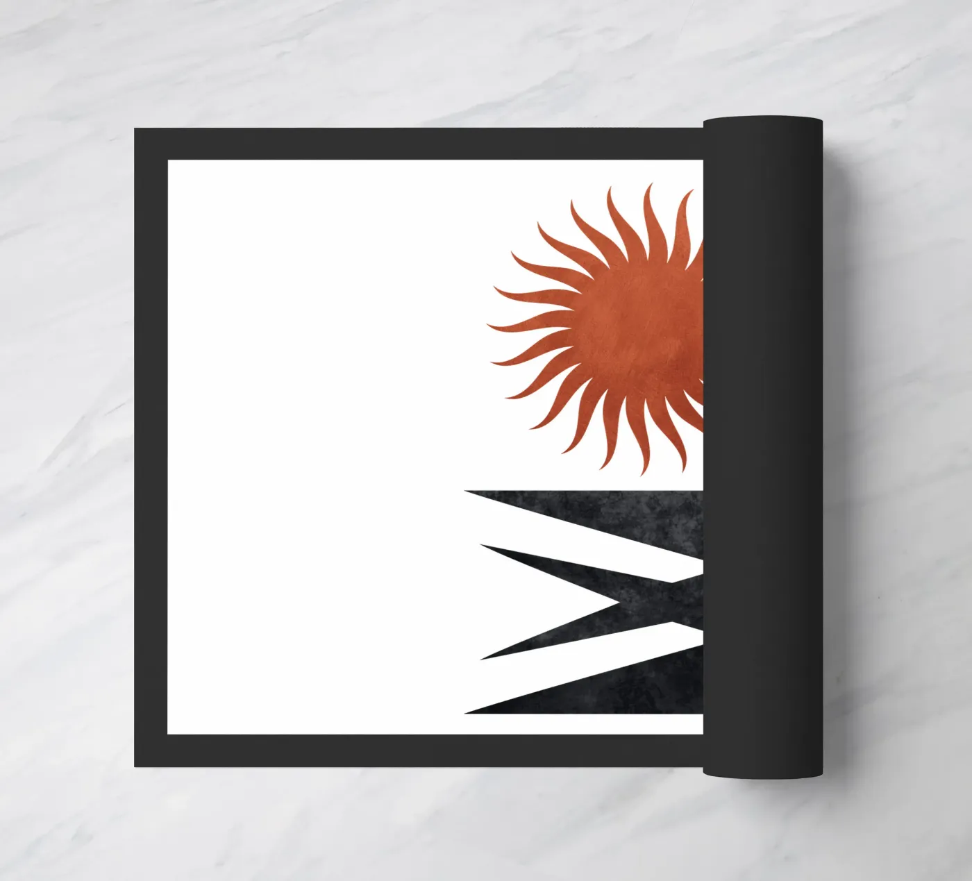 Swallow and Sun deurmat van Mariel Toigo