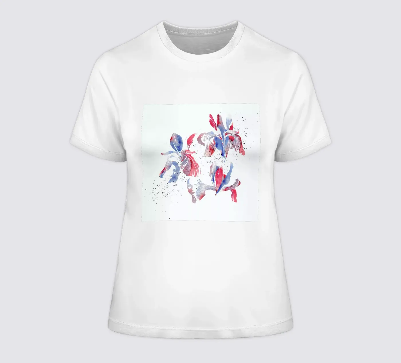 Iris t-shirt da donna da youdesignme