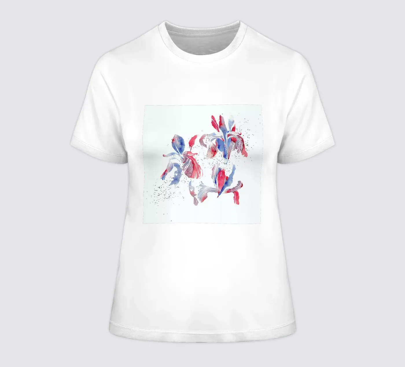 Iris t-shirt da donna da youdesignme