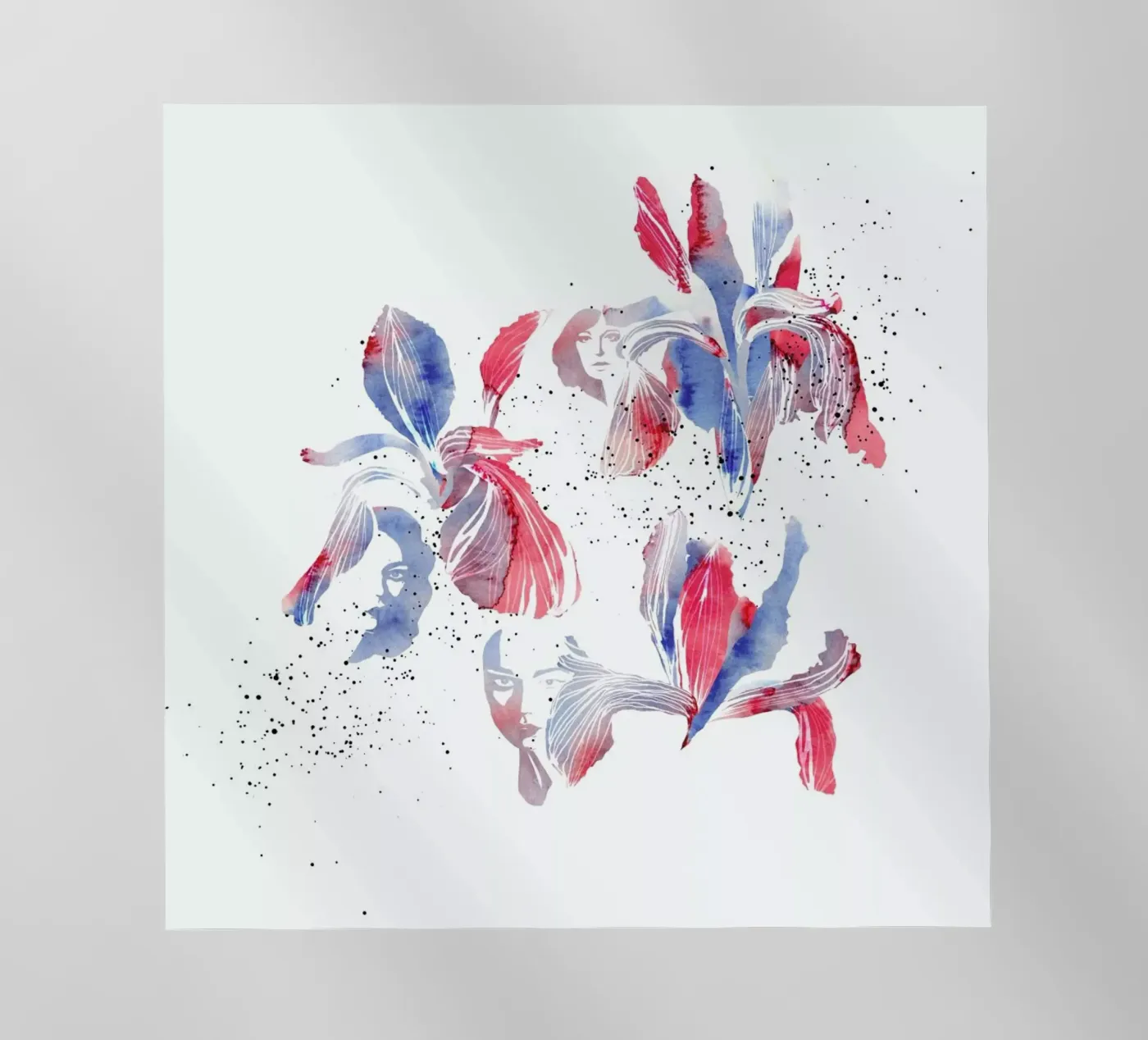 Iris backlit folie van youdesignme