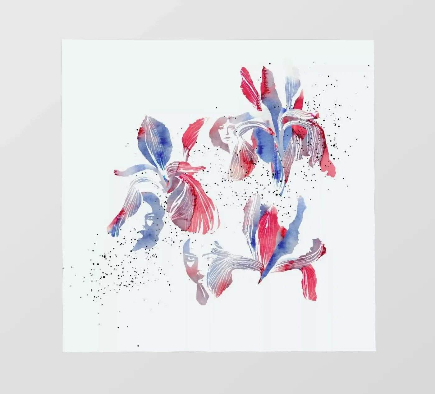Iris backlit folie van youdesignme