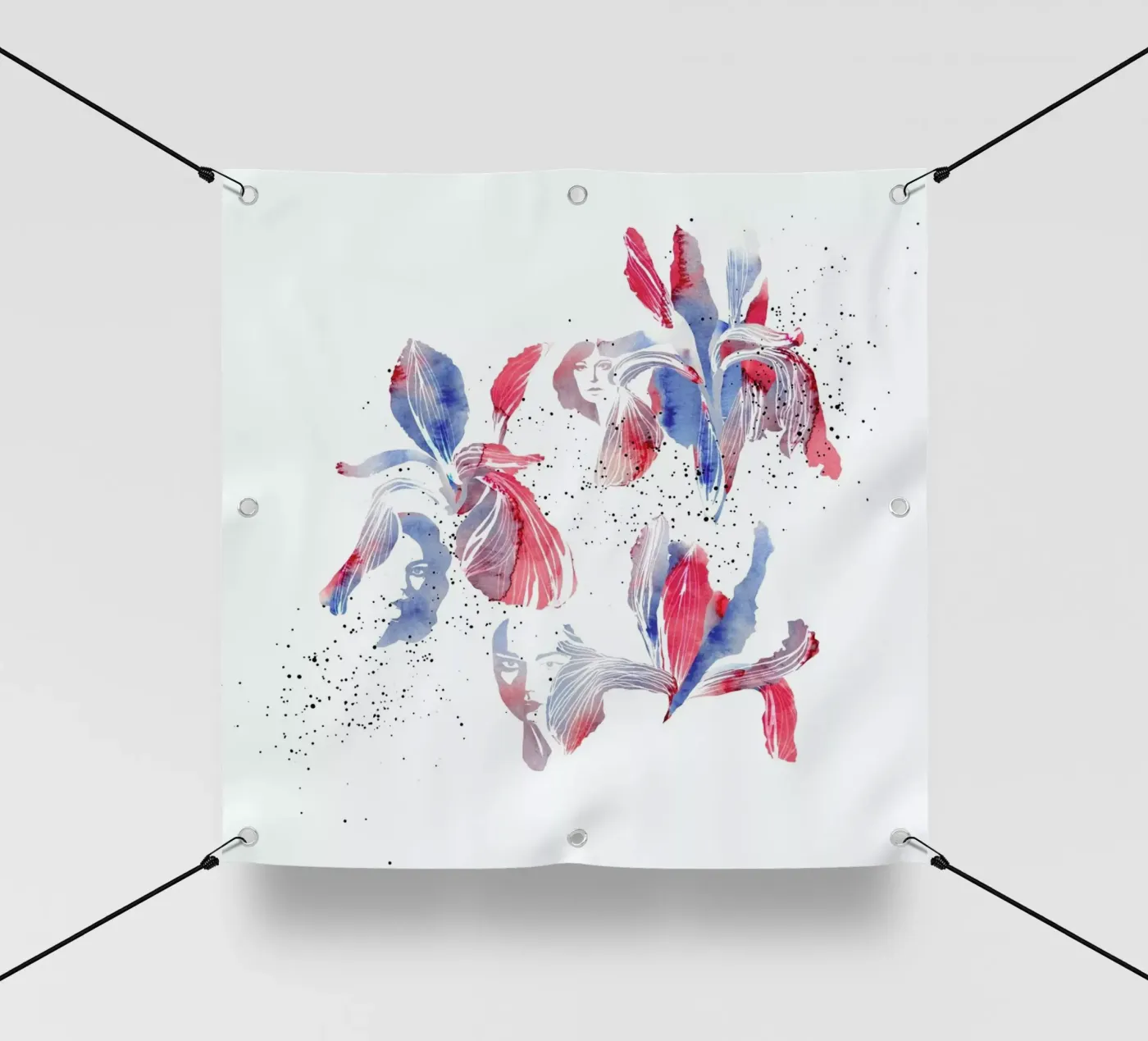 Iris PVC Plane von youdesignme