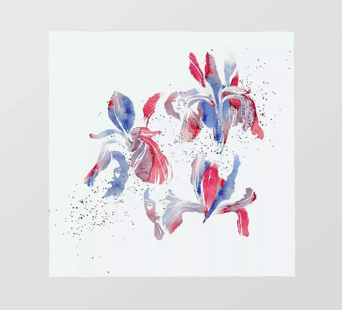 Iris PVC Plane von youdesignme