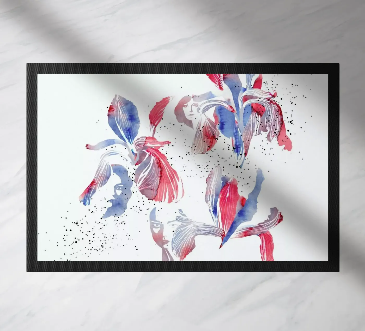 Iris deurmat van youdesignme