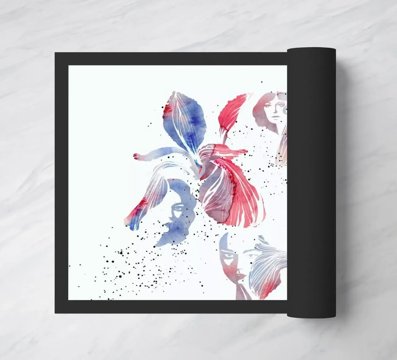 Iris doormat by youdesignme