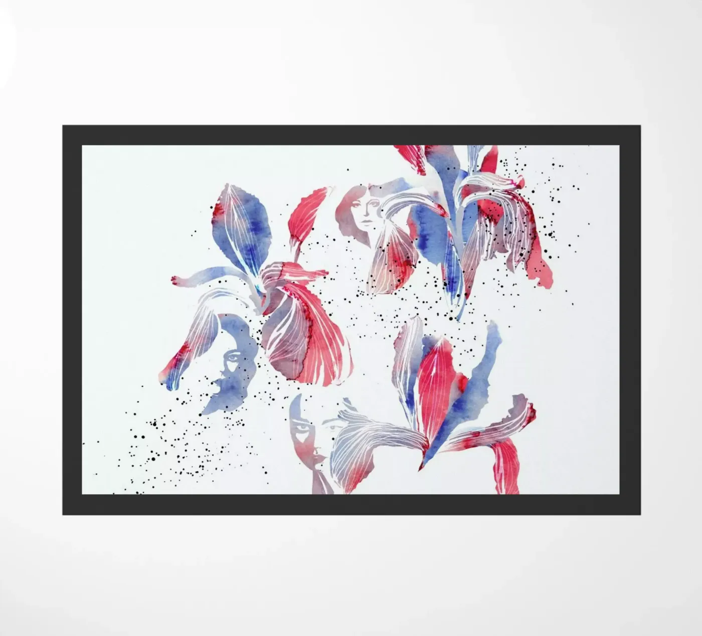 Iris deurmat van youdesignme