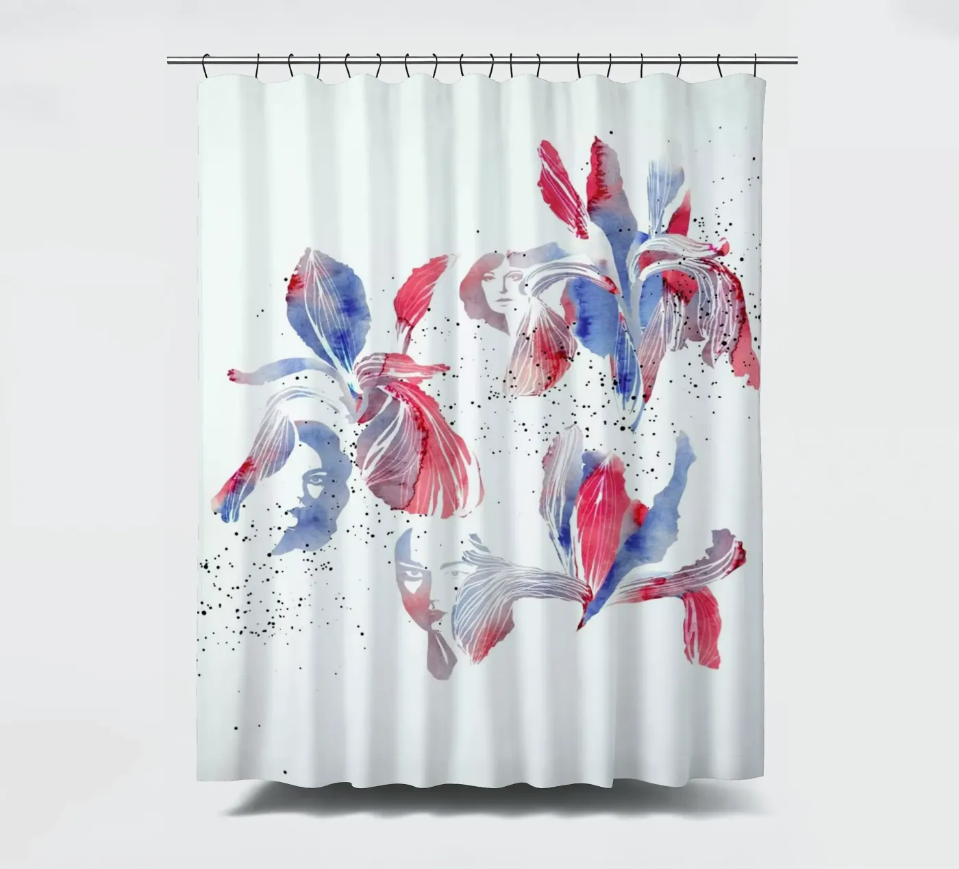 Iris Duschvorhang von youdesignme
