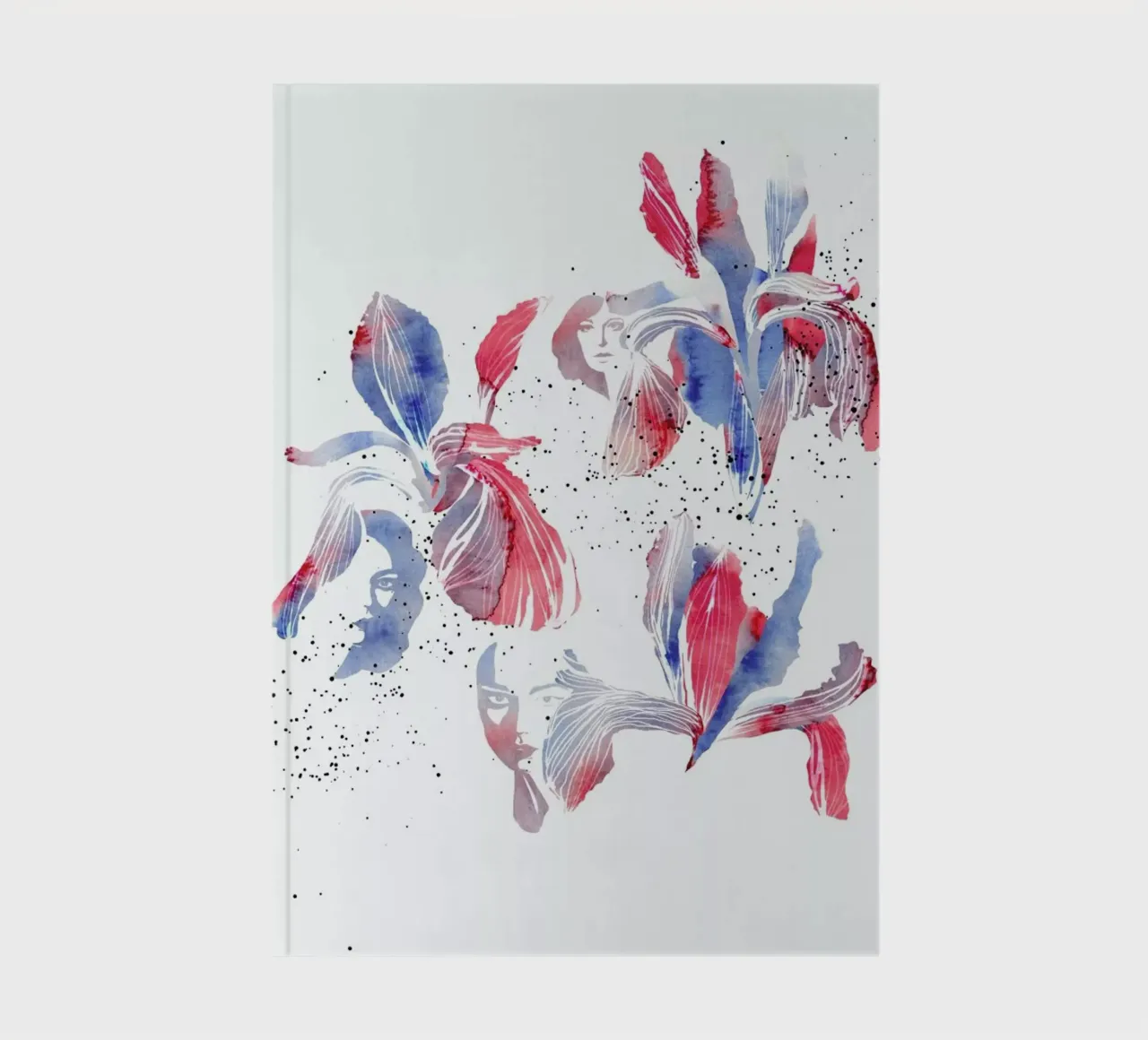 Iris notebook by youdesignme