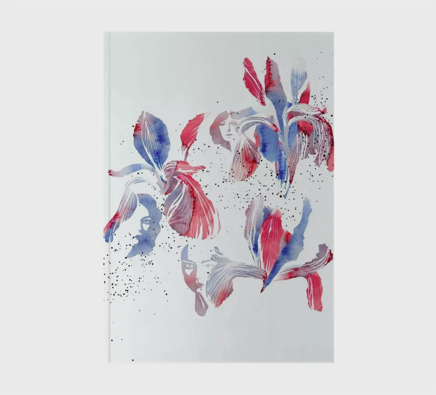 Iris notebook by youdesignme