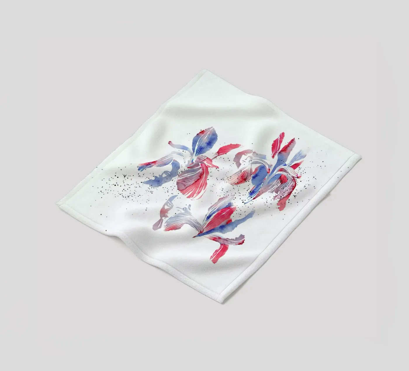 Iris Fleecedecke von youdesignme