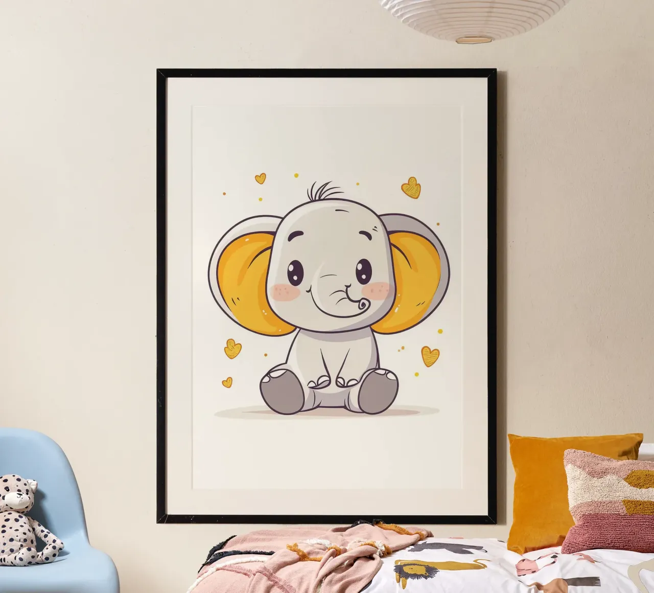 oreilles d'éléphant queue mignonne poster de Thomas Weber