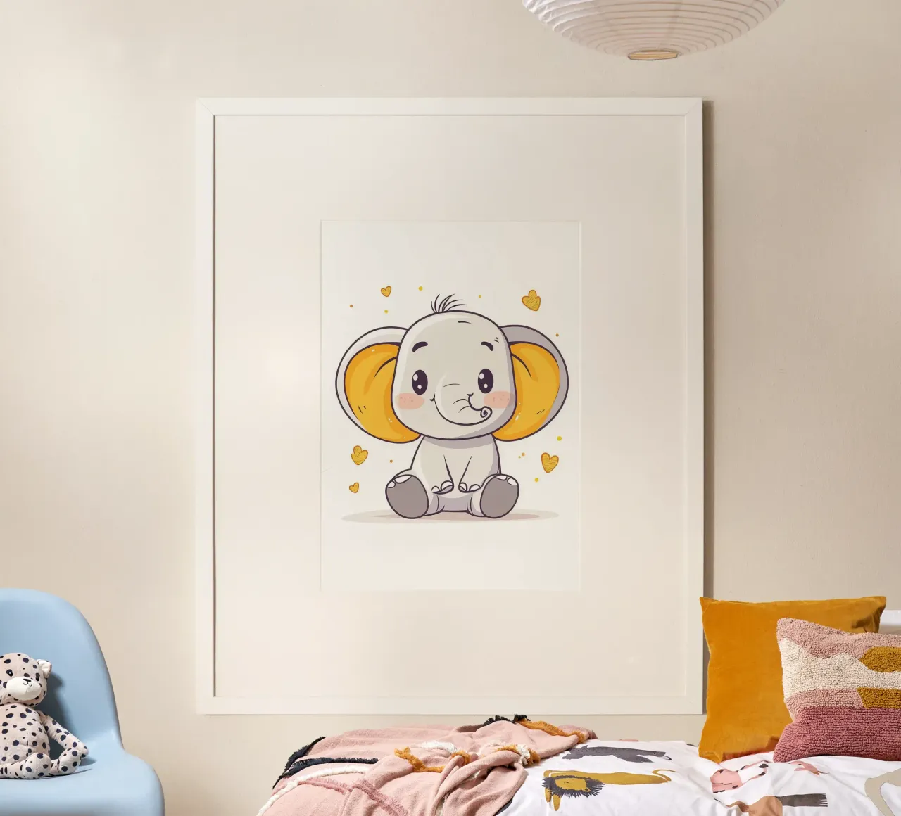 oreilles d'éléphant queue mignonne poster de Thomas Weber