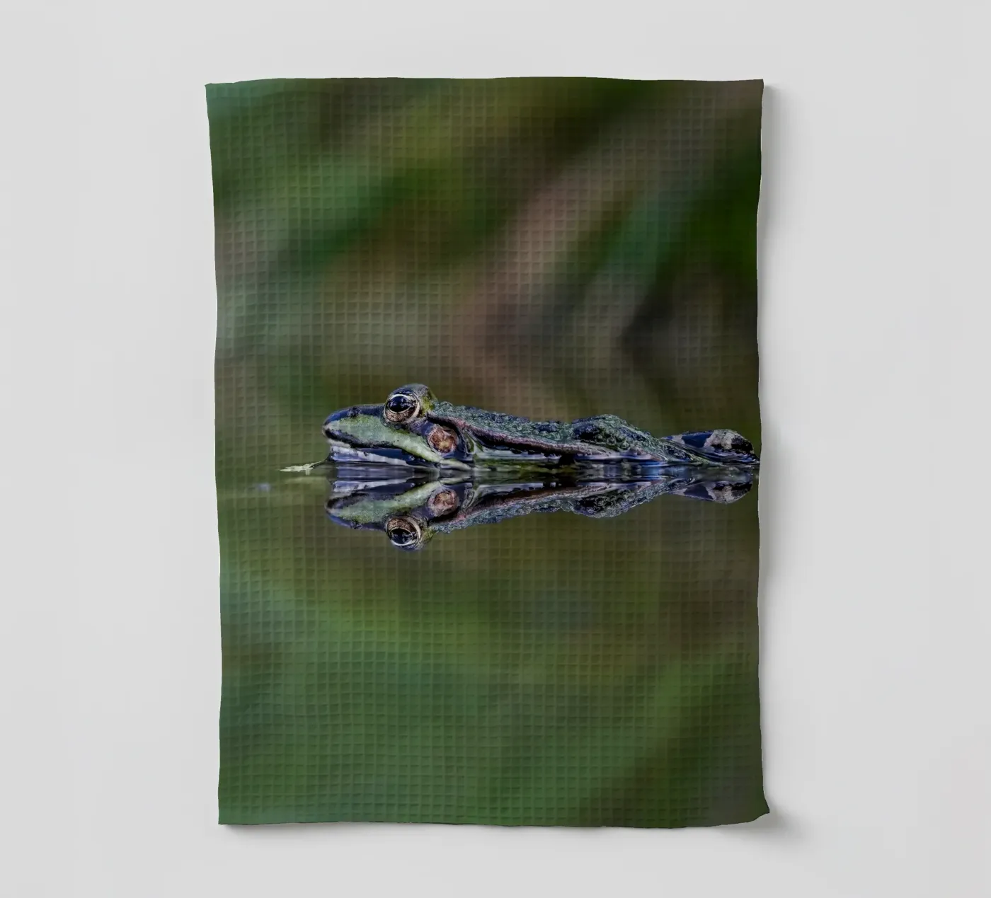 Frog reflection canovaccio da cucina da Tom's Wildlife