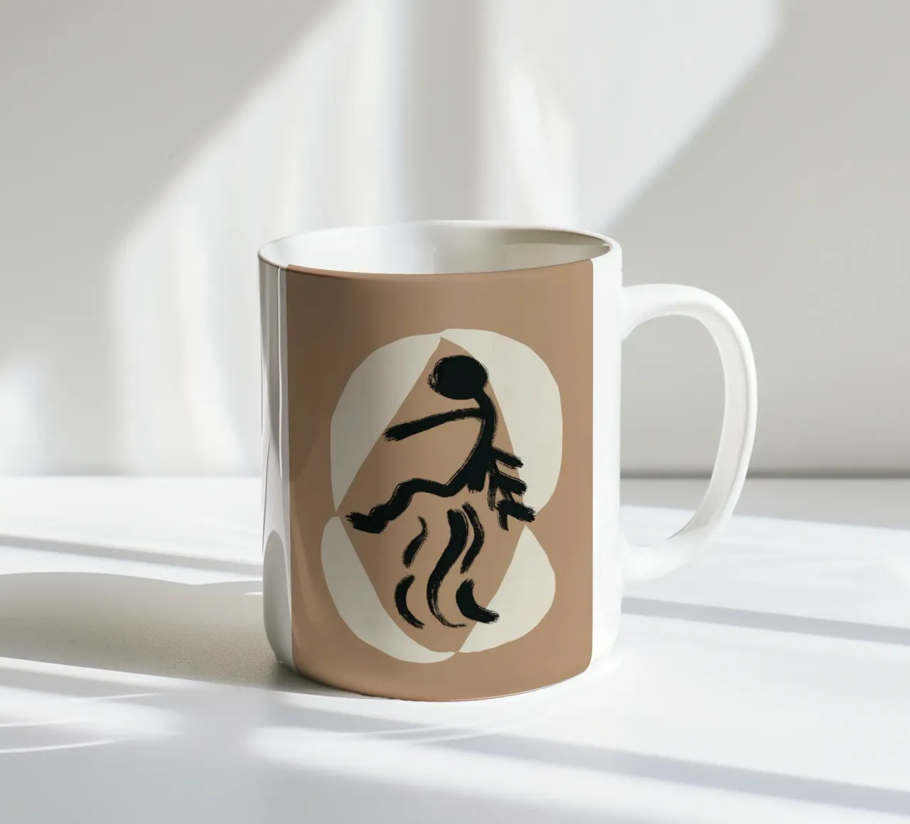 Totem 02 tazza in ceramica da Little Dean