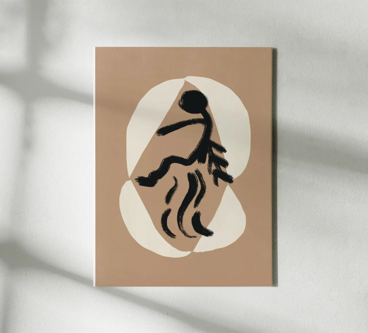 Totem 02 tela con Cornice a cassetta da Little Dean