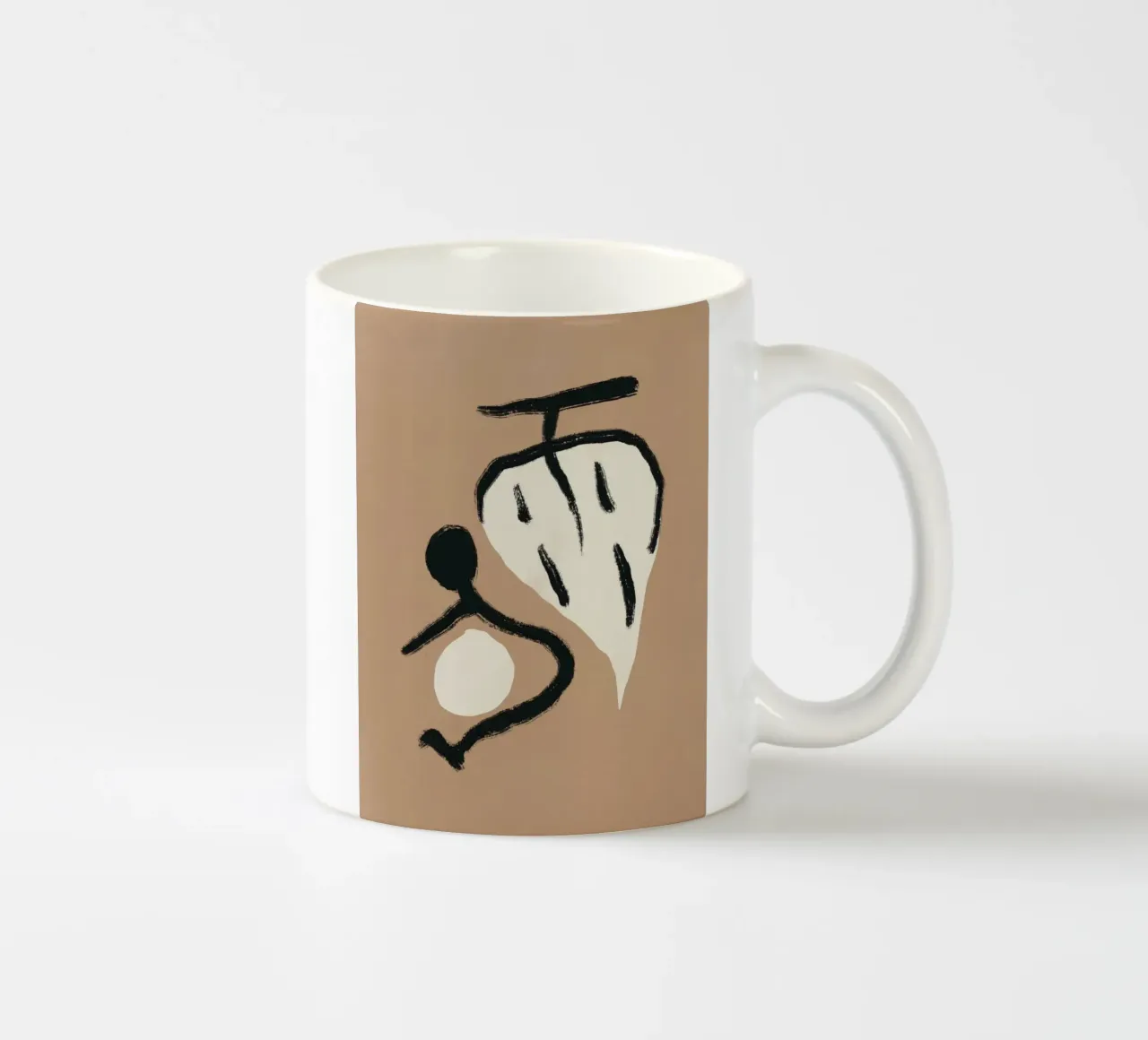 Totem 05 tazza in ceramica da Little Dean