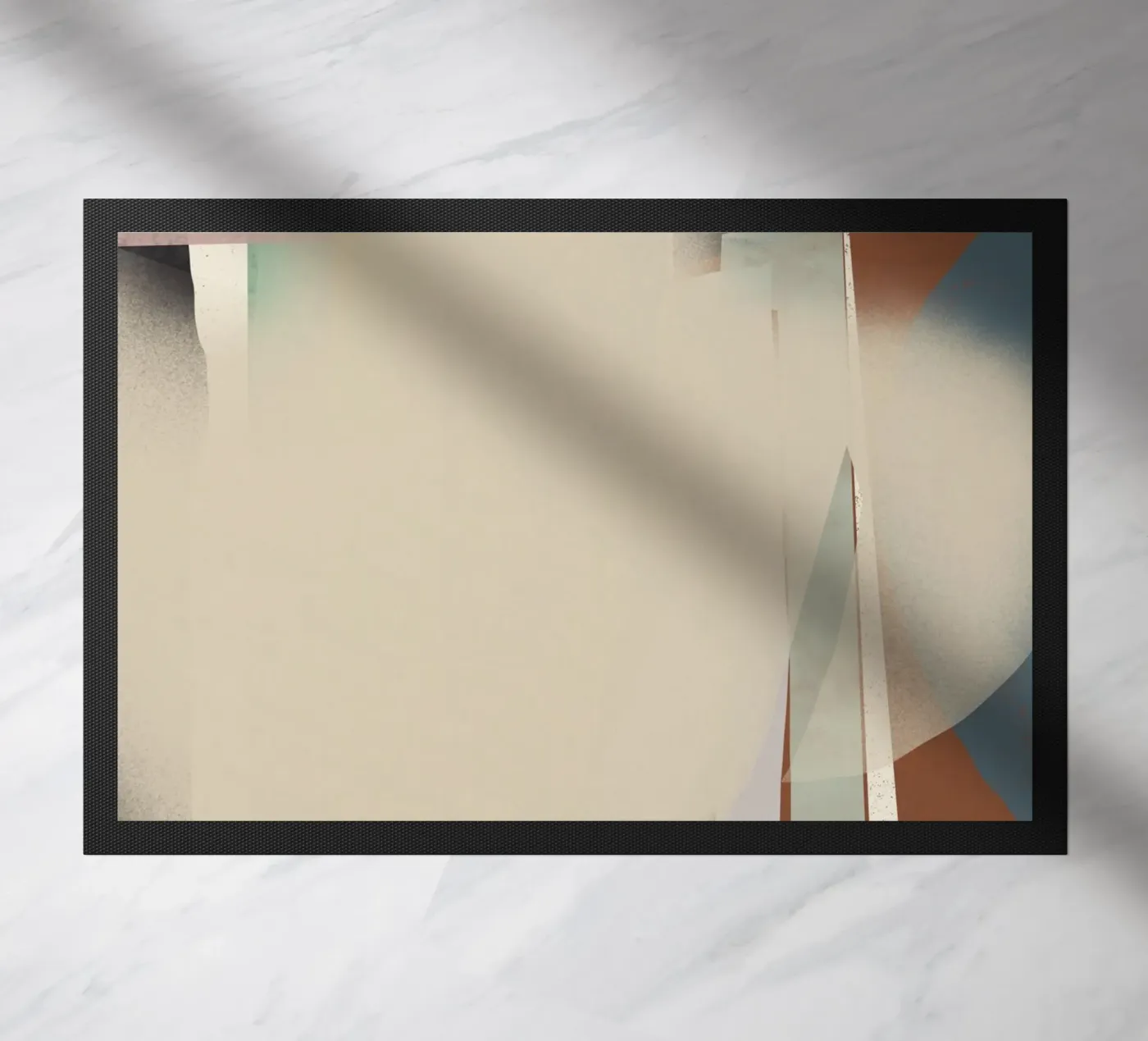 Large collage decorative 09 doormat by Little Dean