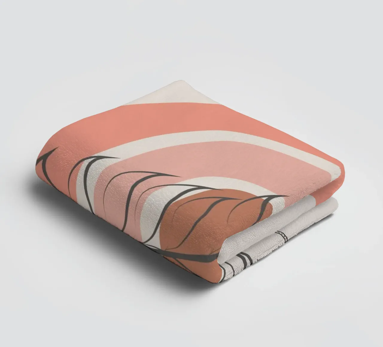 Piuma arcobaleno boho asciugamano da bagno da Little Dean