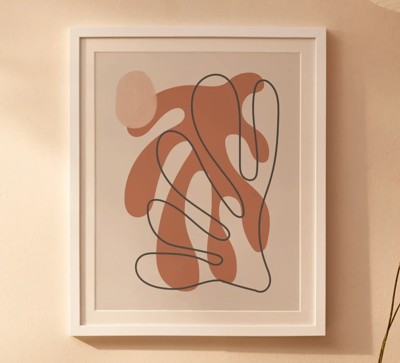 Boho corail poster de Little Dean