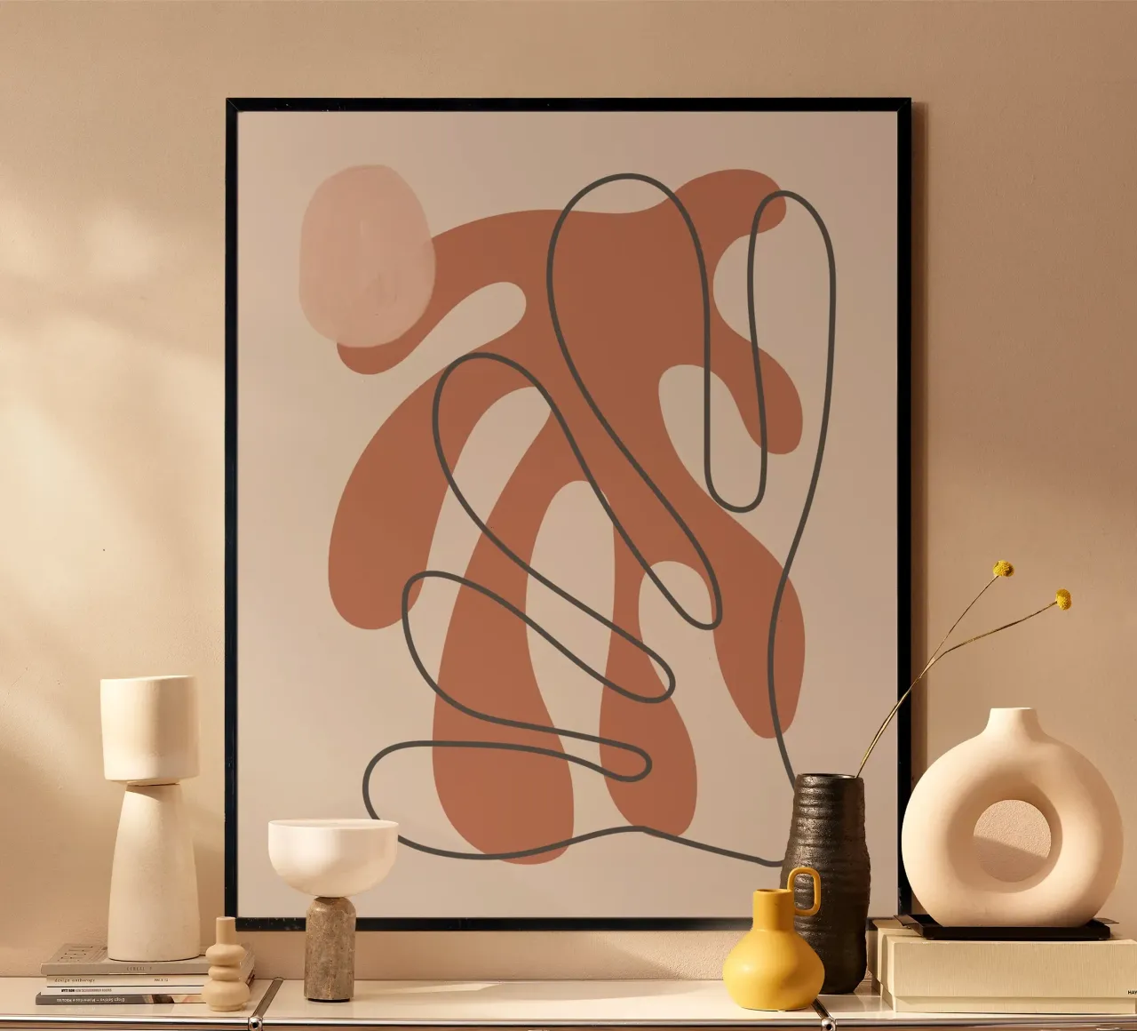 Corallo Boho poster da Little Dean