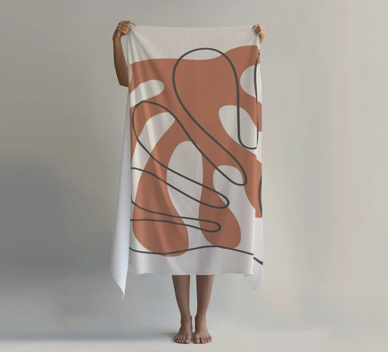 Corallo Boho telo mare da Little Dean