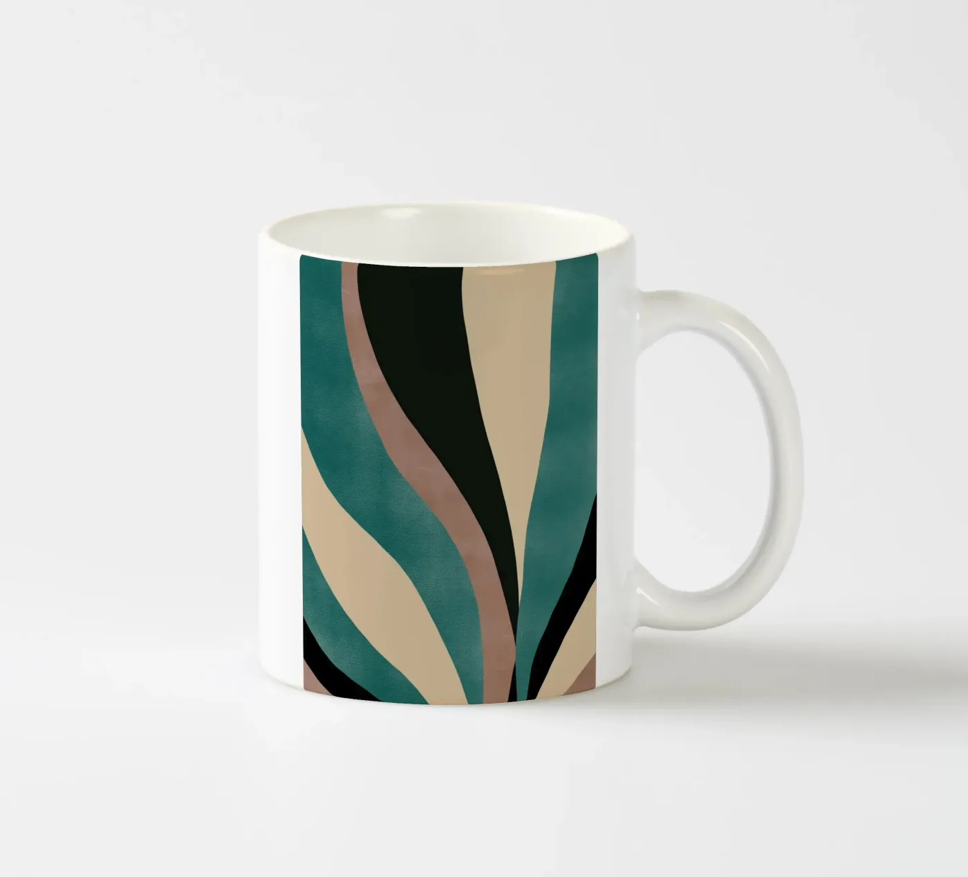 Feuille macro mug en céramique de Little Dean