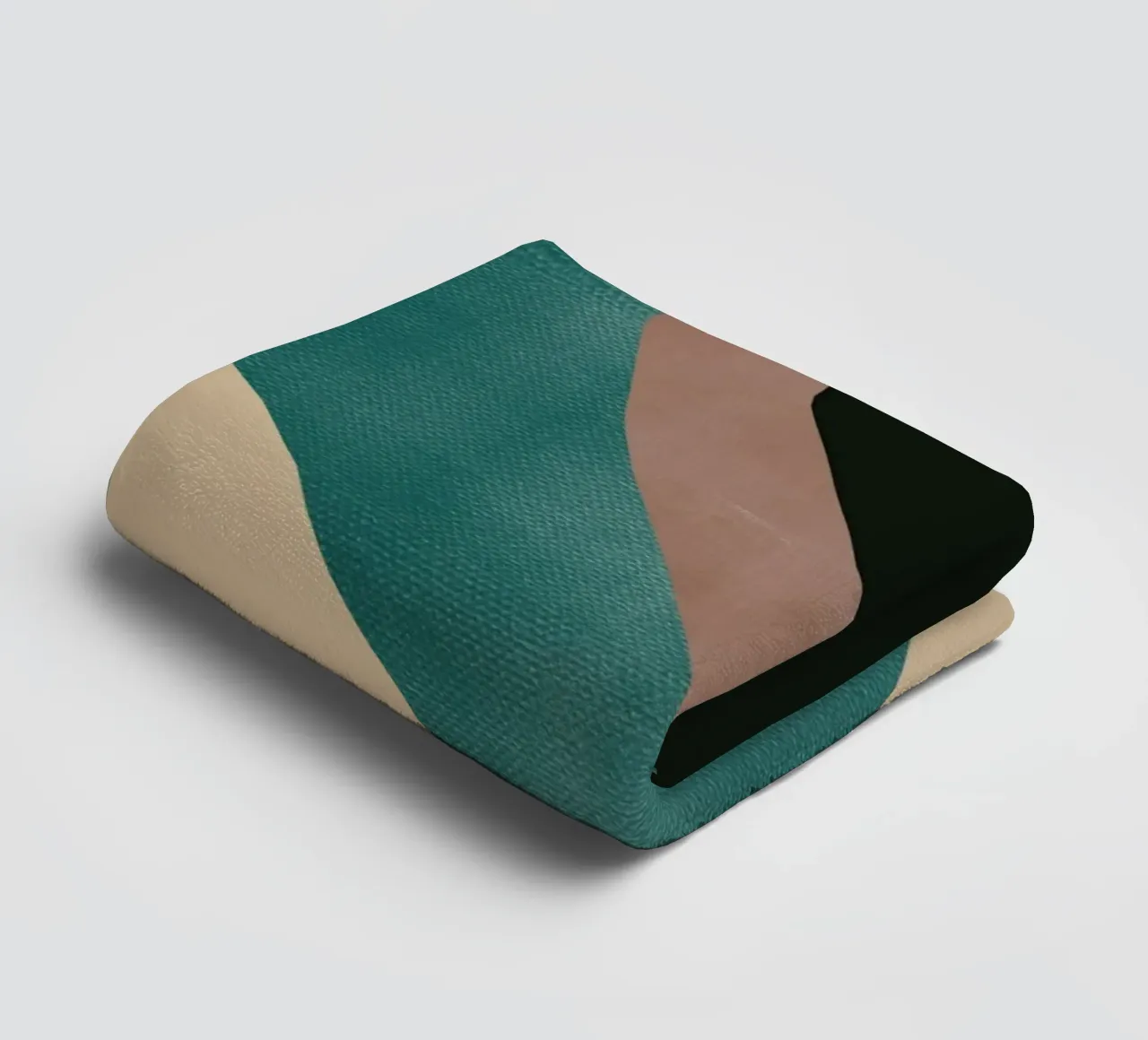 Macro blad badhanddoek van Little Dean