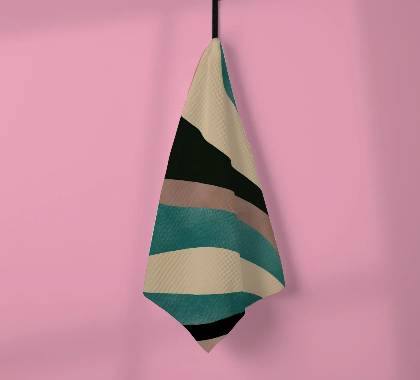 Makro-Blatt Geschirrtuch von Little Dean